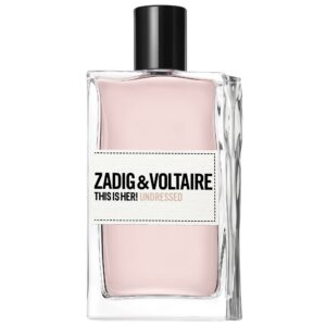zadig & voltaire, this is her! undressed, eau de parfum, per le donne, 100 ml