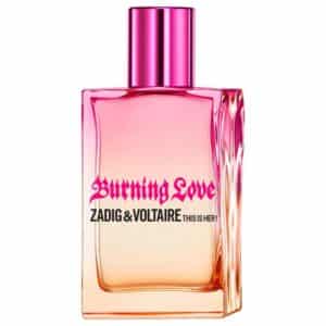 zadig & voltaire, this is her! burning love limited edition, eau de parfum, per le donne, 50 ml