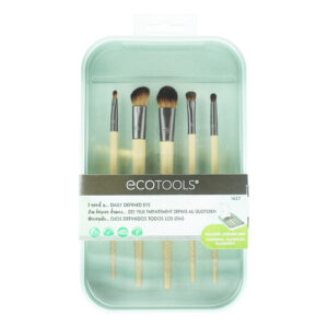 impostare, ecotools, daily defined, pennello per occhi, 5 pz