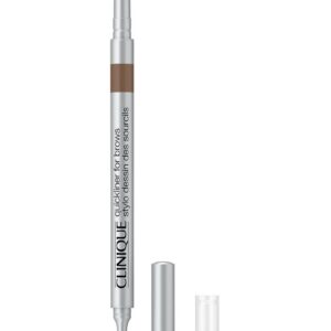 clinique, quickliner, doppia estremità, matita crema per sopracciglia, v4n202, soft chestnut, 6 g