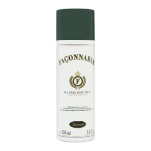 faconnable, classique, antitraspirante, spray deodorante, per uomini, 250 ml
