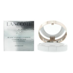 lancome, blanc expert cushion, custodia compatta in plastica vuota per trucco