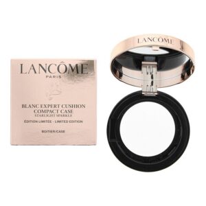 lancome, blanc starlight sparkle, custodia compatta in plastica vuota per trucco, luce di stelle, 1