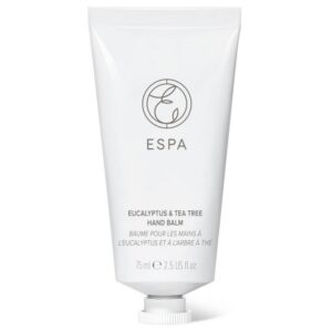 espa, eucalyptus & tea tree, idrata, balsamo per le mani, fresco e rinvigorente, 75 ml