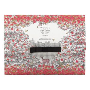 woods of windsor, true rose, rosa, deodorante per armadio, 5 pz pz