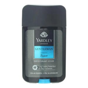 yardley, gentleman suave, antitraspirante, stick deodorante, per uomini, 50 g