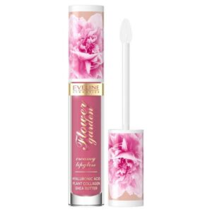 eveline cosmetics, flower garden, lucido, lucidalabbra, 03, magnolia charm, 4.5 ml