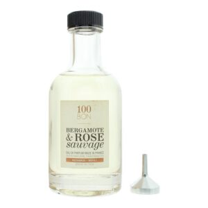 100 bon, bergamote & rose sauvage, eau de parfum, unisex, ricarica, 200 ml *tester