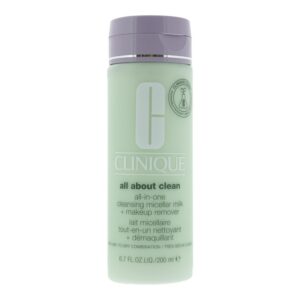 clinique, all about clean, elimina le impurità, latte micellare, 200 ml
