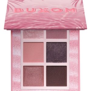 buxom, dolly's glam getaway, palette di ombretti, 6 sfumature, 7.2 g