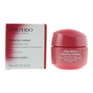 shiseido, essential energy, idratante, panna, per il viso, sì, 15 ml