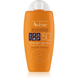 avene, sport fluid, photo protecteur, fluido solare, per viso e corpo, spf50+, 100 ml