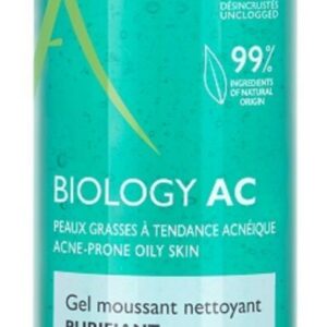 a derma, biology ac, purificazione, gel detergente, 200 ml