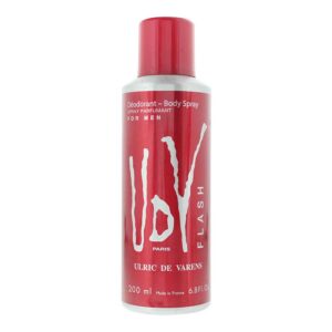 ulric de varens, flash, spray deodorante, per uomini, 200 ml