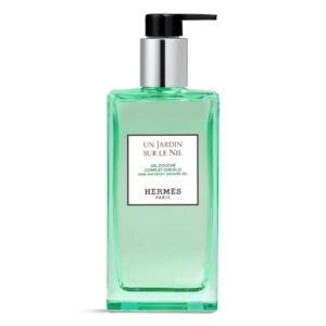 hermes, un jardin sur le nil, idratante, gel doccia, capelli e corpo, tutti i tipi di pelle, 200 ml