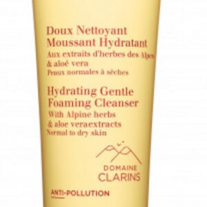 clarins, hydrating gentle, antinquinamento, crema schiumogena detergente, 125 ml