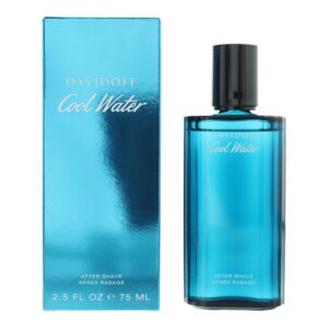davidoff, cool water, calmante, lozione dopobarba, 75 ml