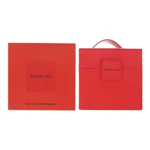 narciso rodriguez, narciso, beauty case, busta in tessuto gwp, 10054363, rosso