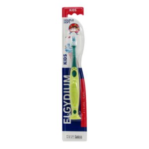 elgydium, kids shark, spazzolino da denti, verde