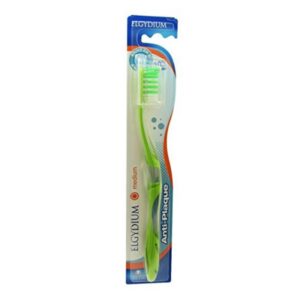 elgydium, anti plaque m, spazzolino da denti