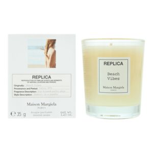 maison margiela, beach walk, candela profumata, 35 g