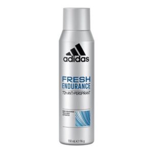 adidas, fresh endurance, vegano, antitraspirante, cool & refreshing, spray deodorante, per uomini, 90 ml