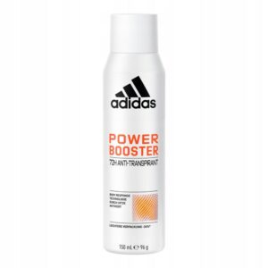 adidas, power booster, antitraspirante, spray deodorante, per uomini, 150 ml