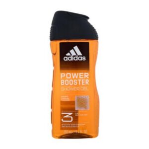 adidas, power booster, pulisce, gel doccia, per corpo, viso & capelli, tutti i tipi di pelle, 250 ml