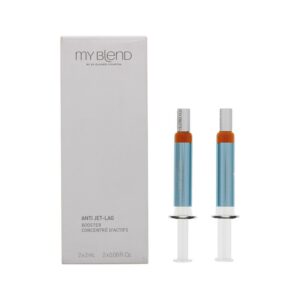 set duo, clarins, my blend, estratti botanici, rivitalizzazione, concentrati, viso, 2 pz, 2 ml