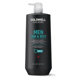 goldwell, dualsenses men, aromatico, gel doccia & shampoo 2 in 1, 1000 ml
