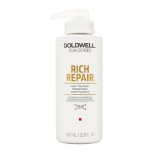 goldwell, dualsenses rich repair, maschera crema trattamento capelli, 60 sec treatment, 500 ml