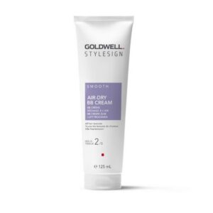 goldwell, stylesign smooth air dry bb cream, crema per lo styling dei capelli, light to medium hold, 125 ml