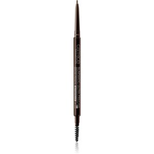 catrice, slim matic, ultra preciso, crema per sopracciglia matita & spazzola 2 in 1, 040, marrone fresco, 0.05 g
