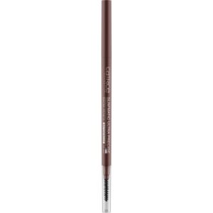 catrice, slim matic, retraibile, crema per sopracciglia matita & spazzola 2 in 1, 050, cioccolato, 0.05 g