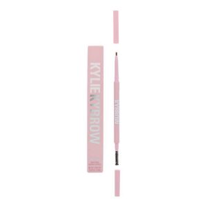 kylie cosmetics, kybrow, definito, crema per sopracciglia matita & spazzola 2 in 1, 001, bionda, 0.09 g