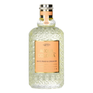 4711, acqua colonia white peach & coriander, acqua di colonia, unisex, 170 ml