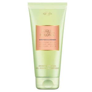 4711, acqua colonia, white peach & coriander, idratante, gel doccia, corpo, tutti i tipi di pelle, 200 ml