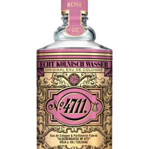 4711, floral collection rose, acqua di colonia, unisex, 100 ml