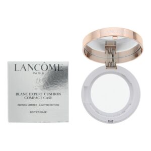 lancome, blanc expert cushion, custodia compatta in plastica vuota per trucco