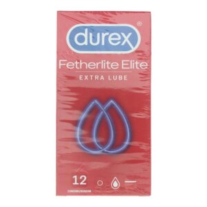 impostare, durex, fetherlite thin, condom, thin feel, trasparente, latex, 12 pz