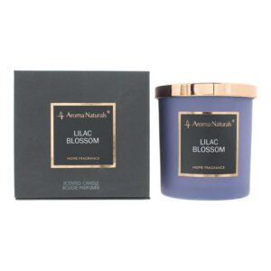 aroma naturals, lilac blossom, lillà, candela profumata, 215 g