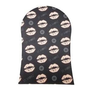 st. moriz, velvet, guanti abbronzanti, nero