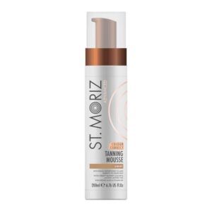 st. moriz, colour correcting tanning, idratazione, mousse, per il viso, 200 ml
