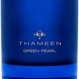 thameen london, green pearl, candela profumata, 250 g