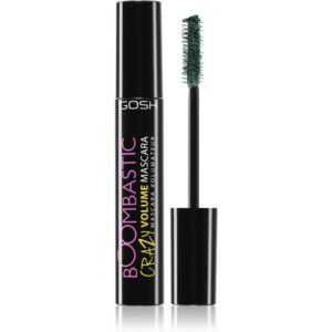 gosh, boombastic crazy, volume, mascara, 003, verde oliva, 13 ml