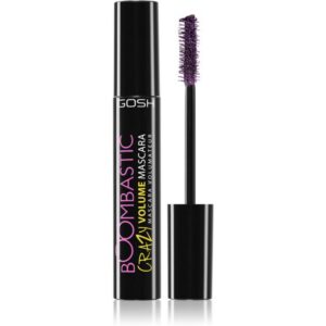 gosh, boombastic crazy, vegano, length and volume, mascara, 006, dusty violet, 13 ml