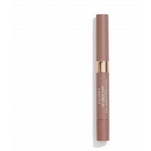gosh, line'n coat, contorno labbra e smalto labbra 2 in 1, 002, burnt cinnamon, 2 ml