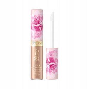 eveline cosmetics, flower garden, impermeabile, ombretto liquido, 02, 6.5 ml