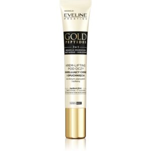 eveline cosmetics, gold peptides, peptide, contro le occhiaie, di notte, crema per gli occhi, 20 ml