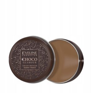 eveline cosmetics, choco glamour, bronzer in crema, 01, choco glam, 20 g